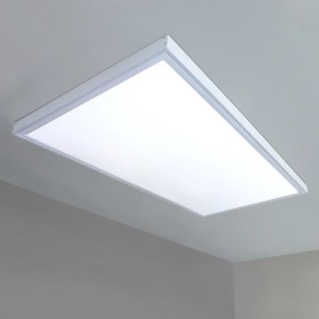 OBERFLÄCHENRAHMEN FÜR LED-PANEL DIREKTES LICHT 30x120cm