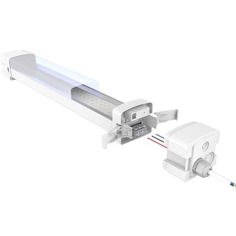 LED Tri-proof Light Parkade 150cm 60w 5500k/Daglicht IP65 150lm/w  – 1-10V dimbaar - Flikkervrij