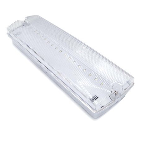 emergency lighting with auto-test 3 watts Surface mounted