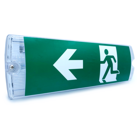 emergency lighting with auto-test 3 watts Surface mounted