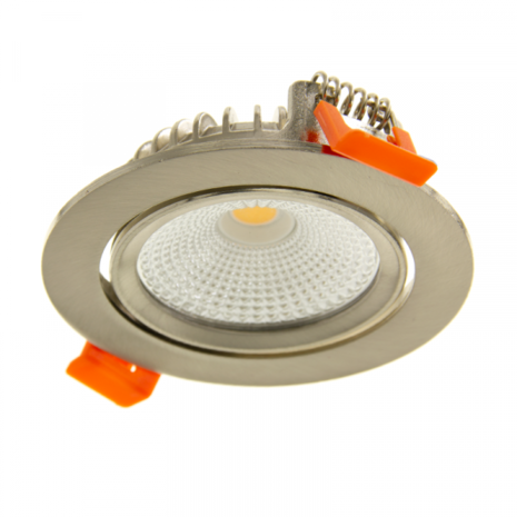 LED recessed spotlight Premium 5w 2200k Extra warm white dimmable Silver
