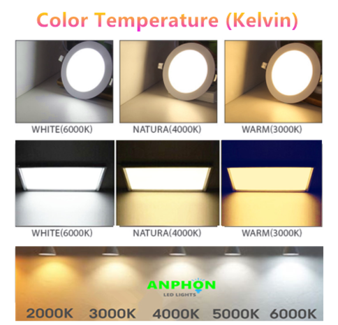 LED panel direct light 60x60cm 36w white edge 6000k / Cool white