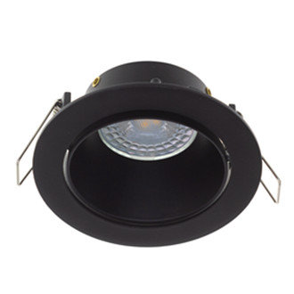 LED Spot Armatuur SALACIA Kantelbaar Zwart IP22 Aluminium - incl. GU10 fitting