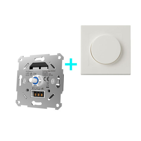 LED DIMMER A-Tac DUO TRAILING EDGE 2-400W - fase afsnijding