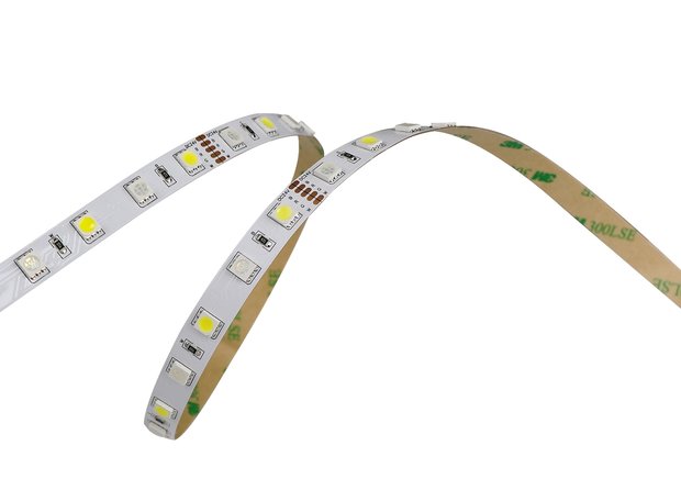 LED STRIP RGBW 24V SMD5050 60 LEDs/m 5 meter rol IP22 *13w/m