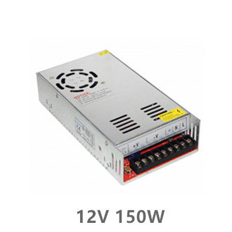 LED STRIP POWER SUPPLY 150W 12V 12.5A - METAL