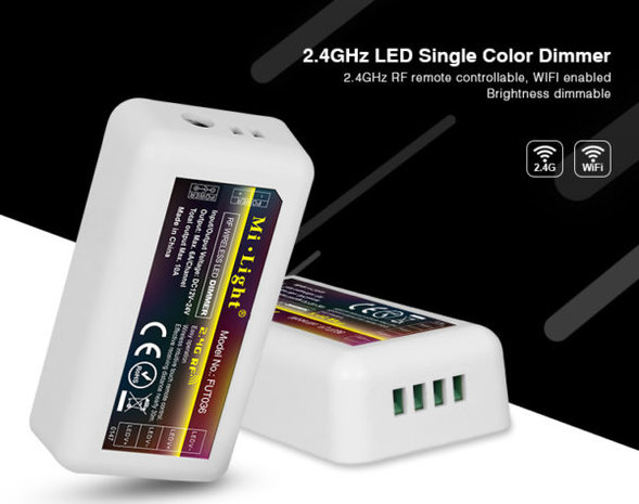 MI-LIGHT CONTROLLER singel color 12-24V