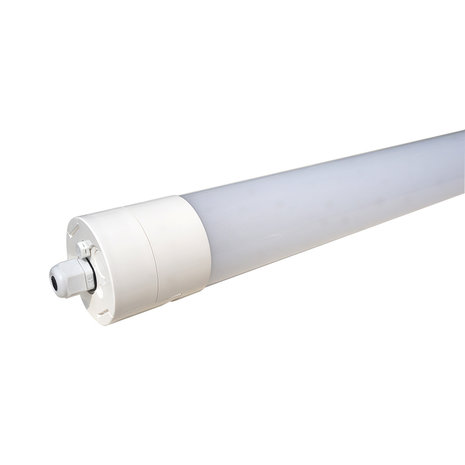 LED Batten armatuur rond koppelbaar 150cm 50W 4000k/Neutraalwit IP65 – Philips driver