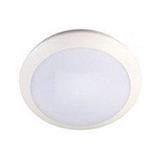 Plafonnier LED 16W Ø300mm IP66 IK10 avec unité de secours 4000k/Blanc neutral