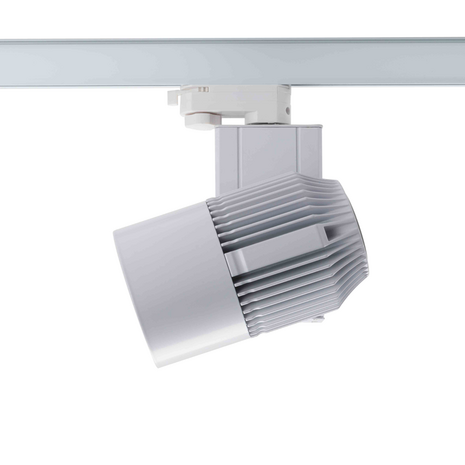 3 FASE LED RAILSPOT Prof. 30w WHITE BODY 4000k/Neutraalwit