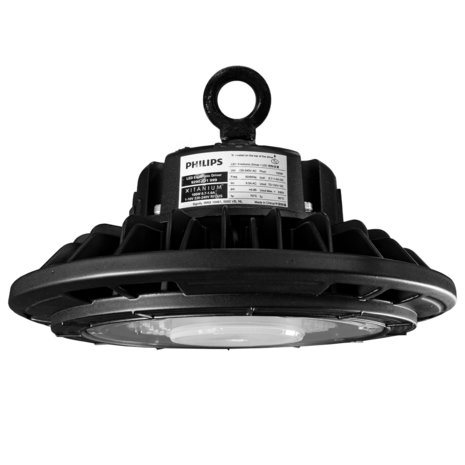 LED HIGH BAY LIGHT UFO Proflumen 150w 3000K/Warmwit *Powered by Philips – Flikkervrij