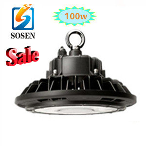 Cloche LED Industrielle HIGH BAY LIGHT UFO Sosenlux 100w 4000K / Blanc neutre * Driver SOSEN