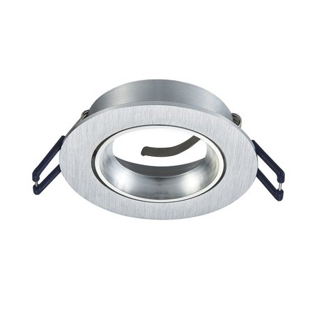 LED Spot Armatuur CARME kantelbaar Zilver IP22 Aluminium - incl. GU10 fitting 