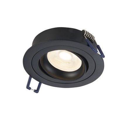 LED Spot Armatuur METIS kantelbaar Zwart IP22 Aluminium - incl. GU10 fitting