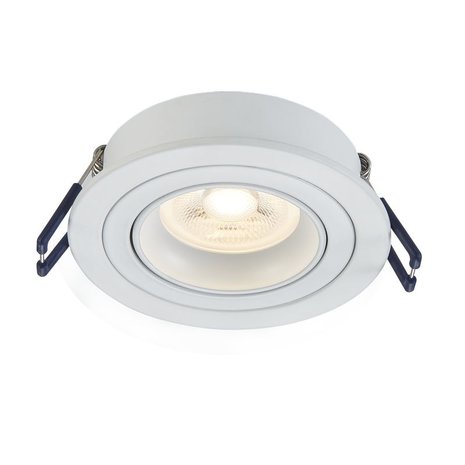 LED Spot Armatuur METIS kantelbaar Wit IP22 Aluminium - incl. GU10 fitting