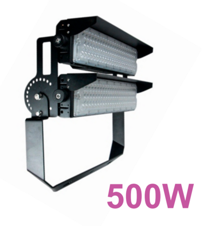 Stadium-LED-Flutlicht Sharplux 500 W 5000 K/kaltweiß - Philips-Treiber - IP66