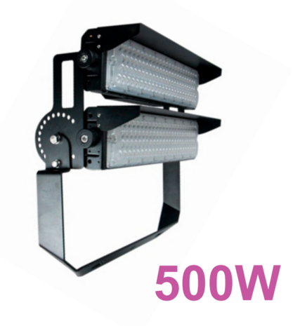 Stadium LED Floodlight Sharplux 500w 5000k/cool white - Philips driver - IP66