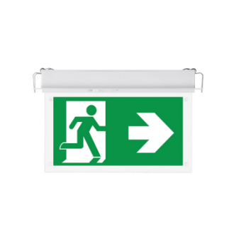 AT-autotest recessed LED emergency lighting 2W IP20