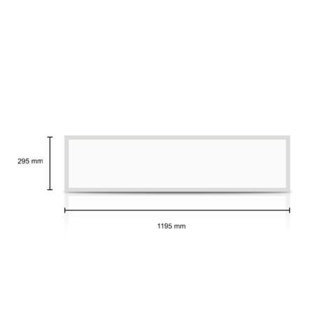 LED paneel side-Lit Sharplumen 120X63CM 34W 4000K Plug&Play
