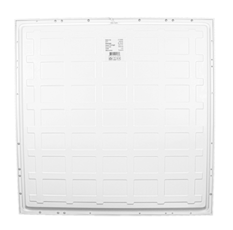 LED paneel Back-Lit ProShine 60X60CM UGR 17 30W  6000K Plug&Play