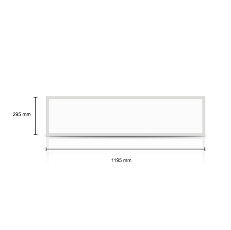 LED paneel Back-Lit ProShine 120X30CM UGR 17 30W  3000K Plug&Play