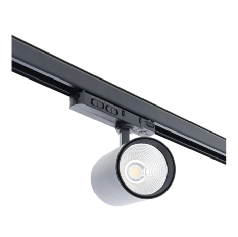 3-FASE LED RAILSPOT ROSALIN 10W-20W-30W  CCT-SWITCH  DIMBAAR  ZWART