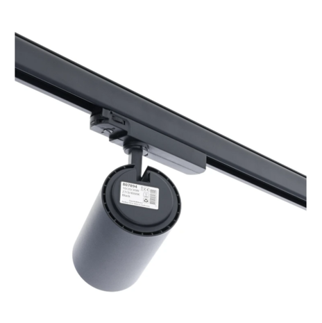 3-FASE LED RAILSPOT ROSALIN 10W-20W-30W  CCT-SWITCH  DIMBAAR  ZWART