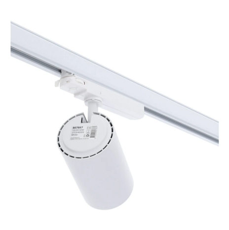 3-FASE LED RAILSPOT ROSALIN 10W-20W-30W  CCT-SWITCH  DIMBAAR WIT