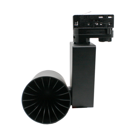 3-FASE  LED RAILSPOT  DURHAM 18W ZWART 4000K