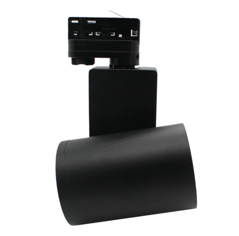 3-FASE  LED RAILSPOT DURHAM 38W ZWART 3000K