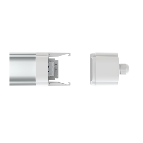 LED TRI-PROOF Aluprof 120cm 23-29-34-40W CCT SWITCH IP65 IK10 