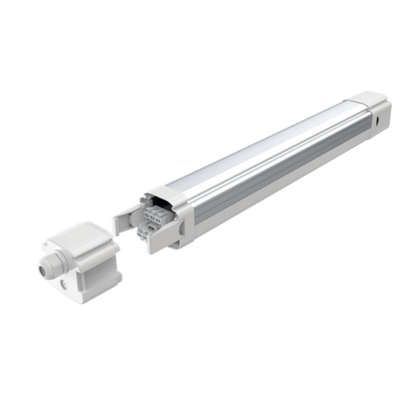 LED TRI-PROOF Aluprof 150cm 34-42-50-60W CCT SWITCH IP65 IK10 