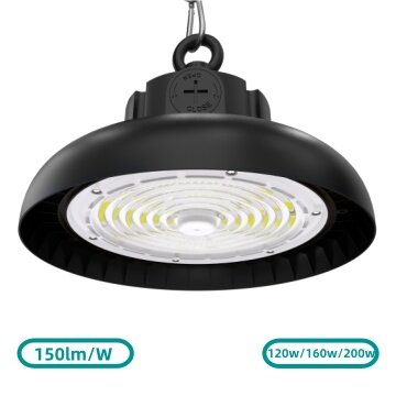Led high bay lamp SharpBright Powerswitch 200W/160W/120W 4000k/Neutraalwit &ndash; Dimbaar &ndash; PHILIPS driver