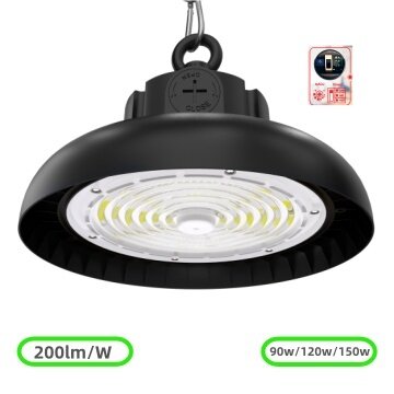 Led high bay light SharpLite Powerswitch 150W/120W/90W 6000k/Daglicht &ndash; Dimbaar &ndash; PHILIPS driver