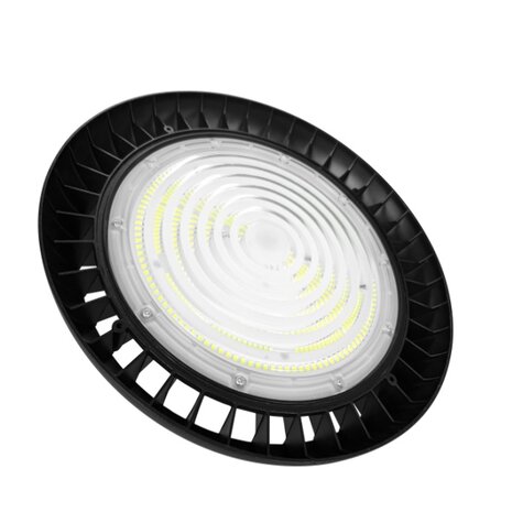 LED high bay lamp  ALU-Reflector 90&deg; 100w 6000k -Dimbaar - PHILIPS driver &ndash; Zilver