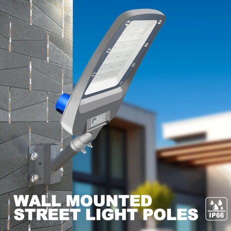 LED Straatlamp ProfLumi - Photocell Sensor - 60 Watt - 3000K - IP66 - IK10 - OSRAM Driver