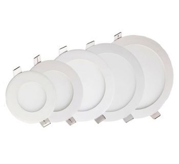 6W LED downlight built-in panel round ∅120mm 6000k/cool white