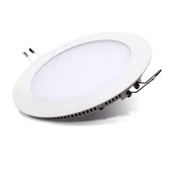 6W LED downlight inbouwpaneel rond ∅120mm 4500k/neutraalwit 