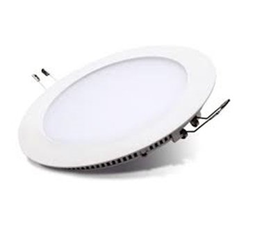 6W LED downlight built-in panel round ∅120mm 2800k/warm white