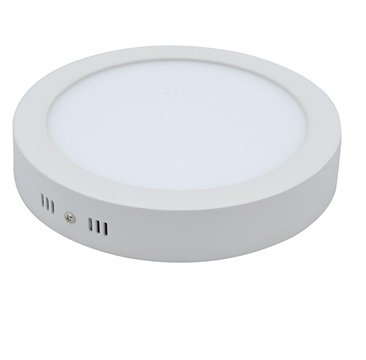 18W LED downlight surface panel round ∅225mm 6000k/Cool white
