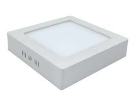 18W LED downlight opbouwpaneel vierkant 225x225mm 2800k/warmwit