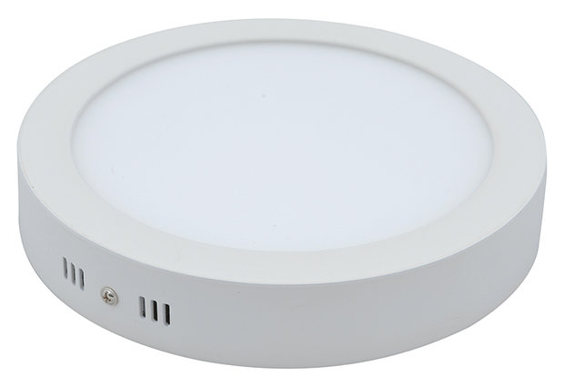 24W LED downlight opbouwpaneel rond ∅300mm 4500k/neutraalwit