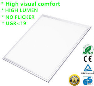 LED Panel Supreme UGR 19 36w 60x60cm weißer Rahmen 3000k / warmweiß - Flimmerfrei