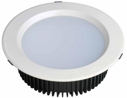 LED downlight COB prof. 9w 3000k/warmwit ∅130mm