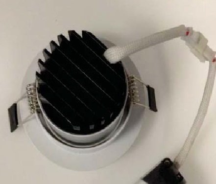 LED COB RECESSED SPOT 5W 6000K / lumière du jour