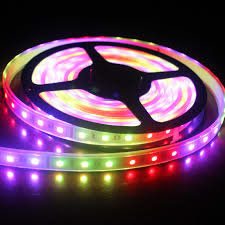 LED STRIP RGB 24V SMD5050 60 LEDs/m 5 meter rol IP65 Spatwaterdicht *14,4W/m