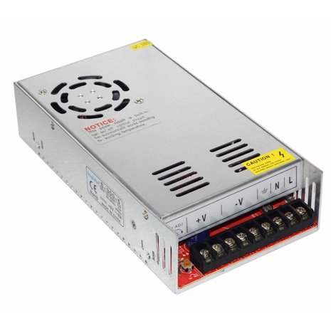 LED STRIP POWER SUPPLY SLIM 200W 24V 10A - METAL