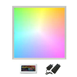 Panneau LED 60x60cm RGB-WWW 36w