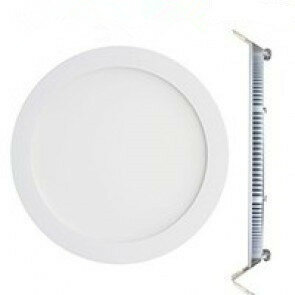 LED downlight recessed panel round Excellence 18w 3000k / warm white incl. 1,5m power cord