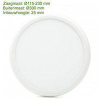 LED DOWNLIGHT RAINBOW 3 COLOR 18 / 25W recessed and surface-mounted adjustable LED DOWNLIGHT RAINBOW 3 COLOR 18 / 25W recessed and surface-mounted adjustable